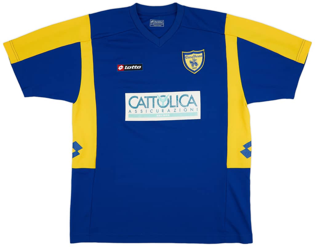 2005-06 Chievo Verona Lotto Training Shirt - 6/10 - (XL)
