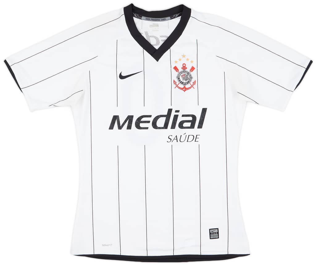 2008 Corinthians Home Shirt #10 - 6/10 - (L)