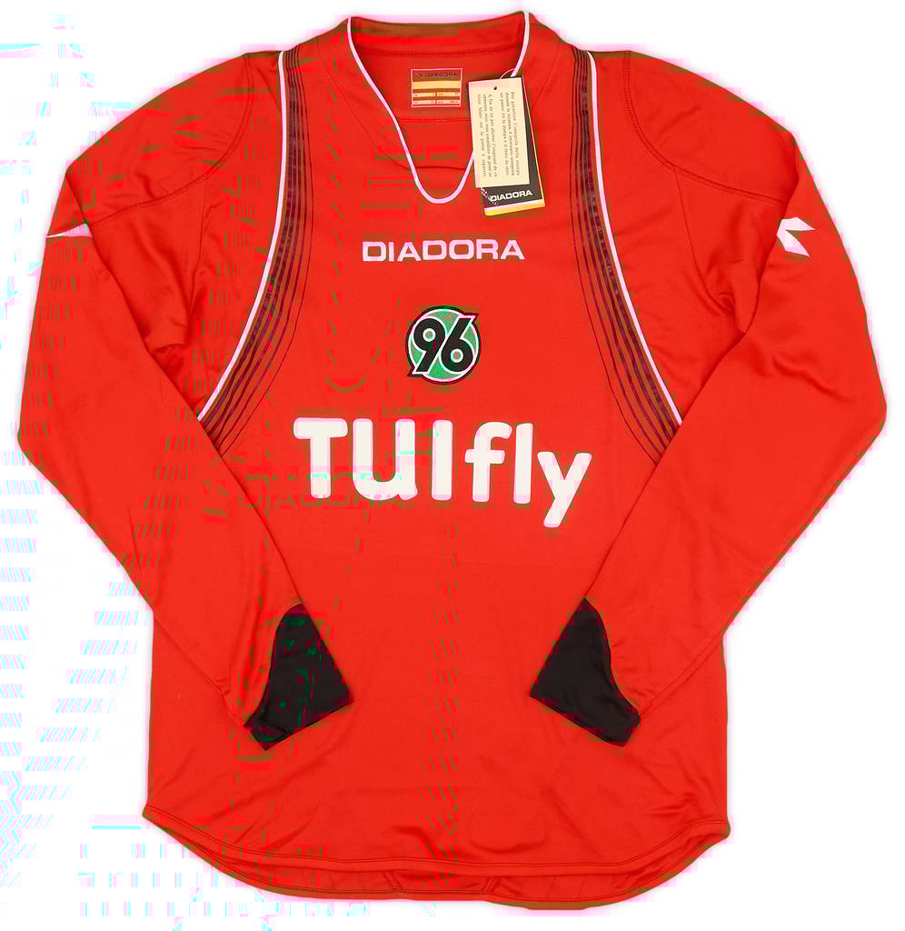 2007-08 Hannover 96 Home L/S Shirt (XS)