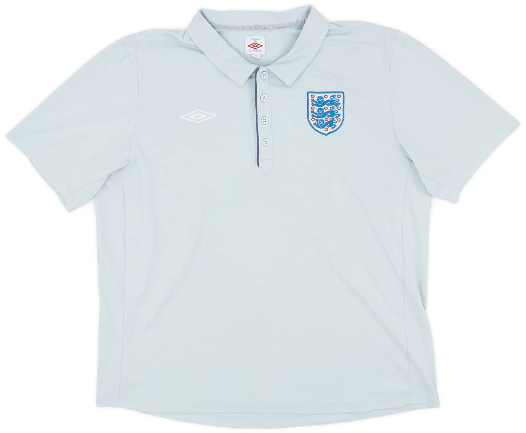 2010-11 England Umbro Polo Shirt - 7/10 - (XXL)