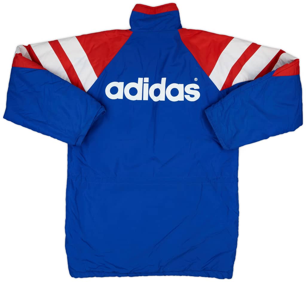 1992-94 Rangers adidas Padded Bench Coat - 9/10 - (M)