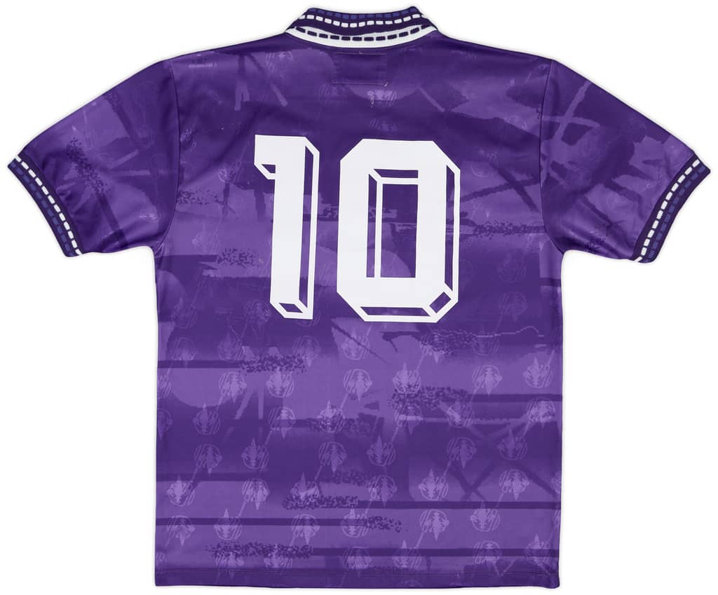 1993-94 Fiorentina Home Shirt #10 - 8/10 - (XL)