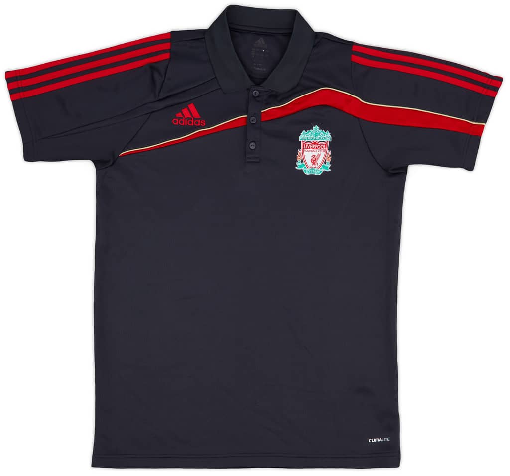 2009-10 Liverpool adidas Polo Shirt - 8/10 - (L)
