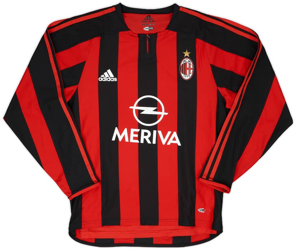 2003-04 AC Milan Match Issue Home Shirt #9