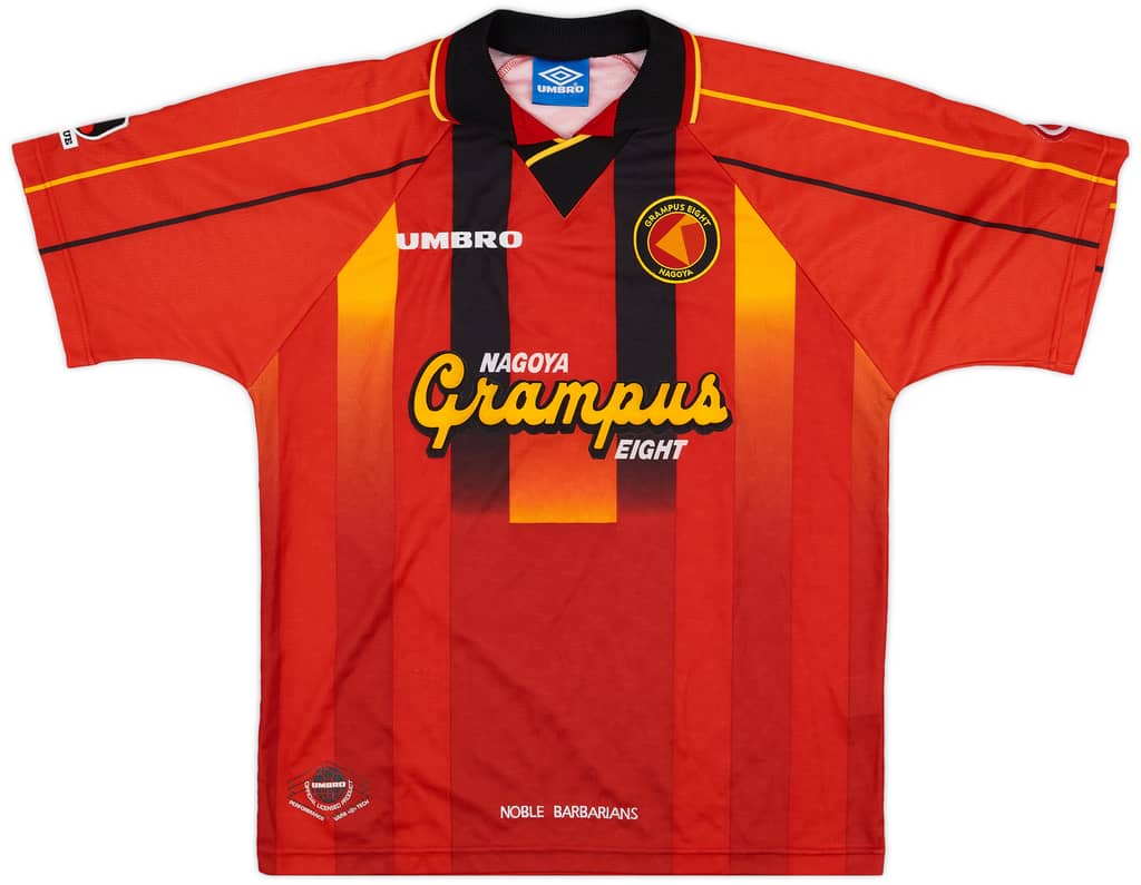 1996-98 Nagoya Grampus Eight Home Shirt - 9/10 - (L)