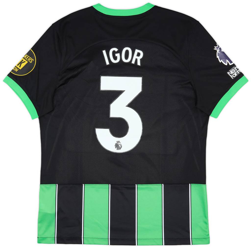 2023-24 Brighton Match Issue Away Shirt Igor #3
