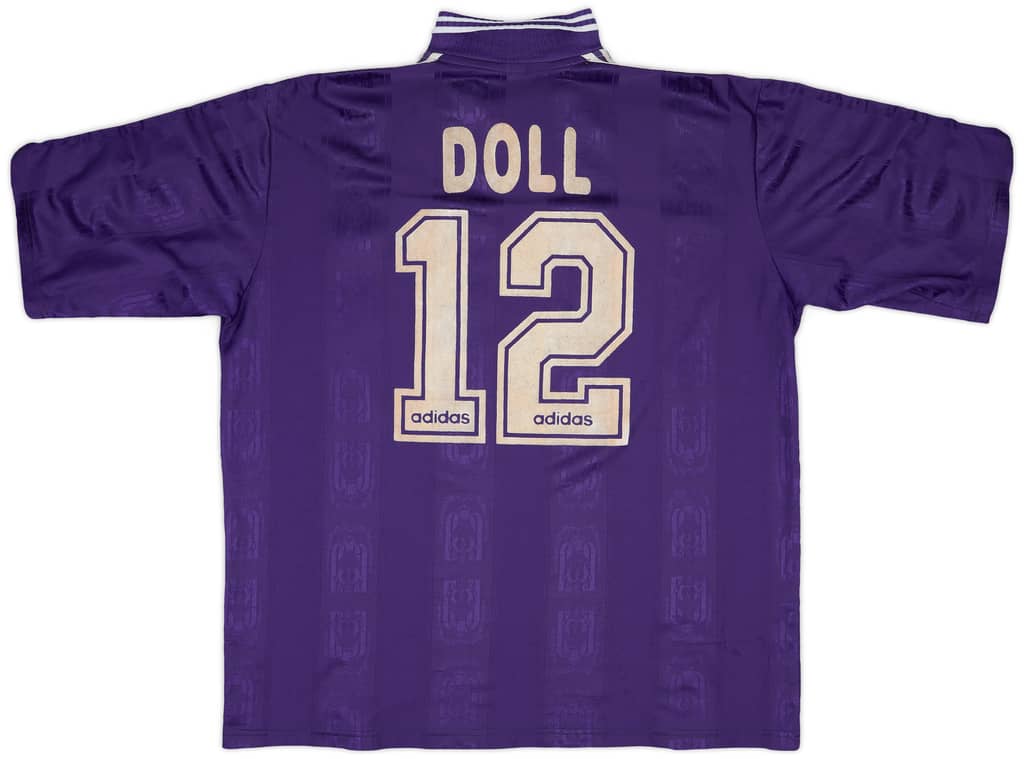 1997-98 Anderlecht Match Issue Away Shirt Doll #12
