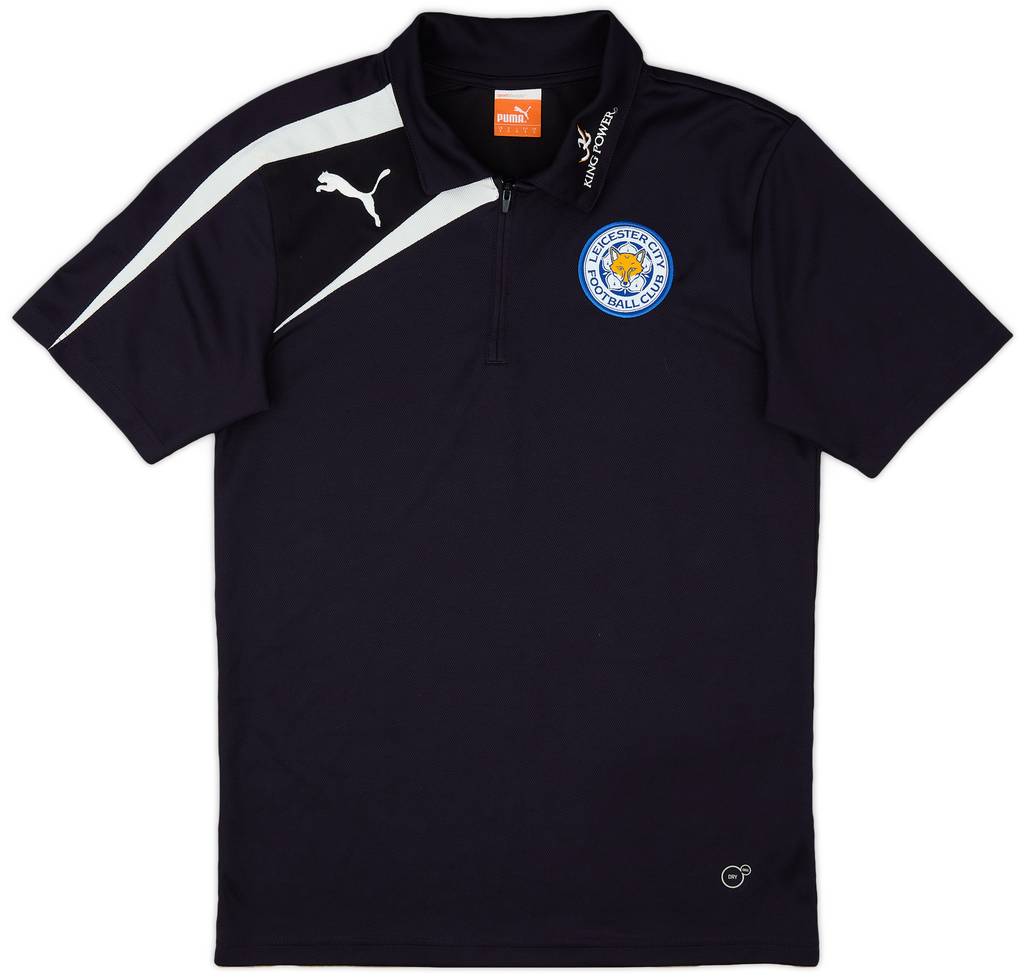 2012-13 Leicester Puma 1/4 Zip Polo Shirt - 8/10 - (S)