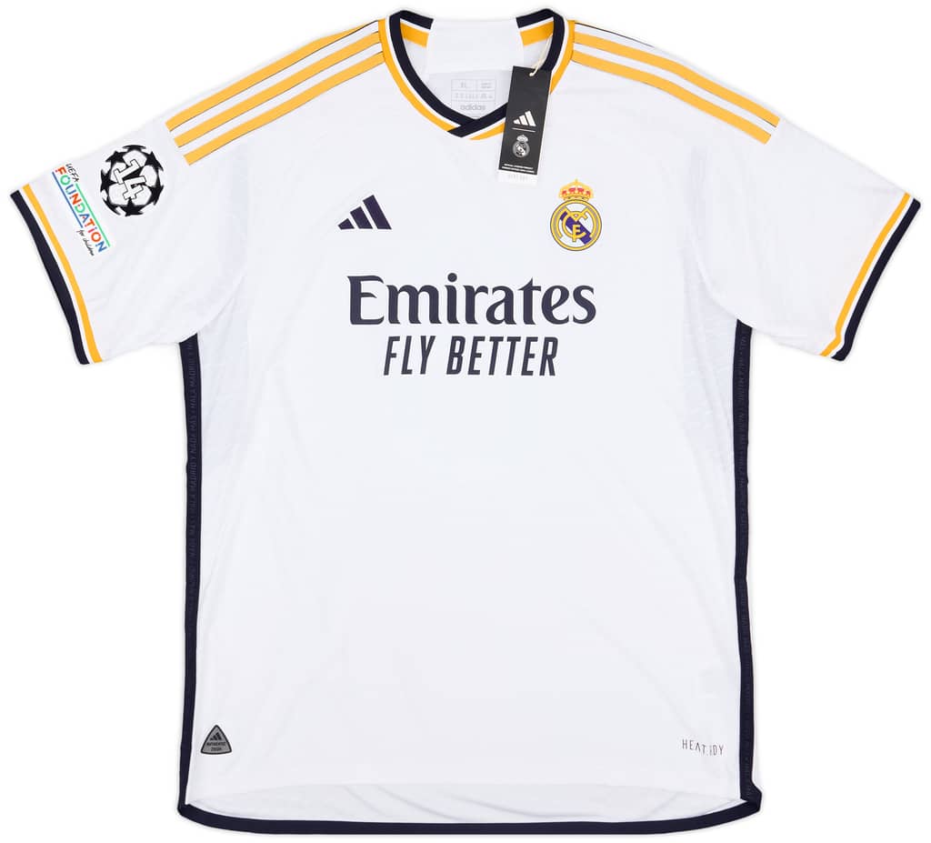 2023-24 Real Madrid Authentic Home CL Shirt Kroos #8 (XL)