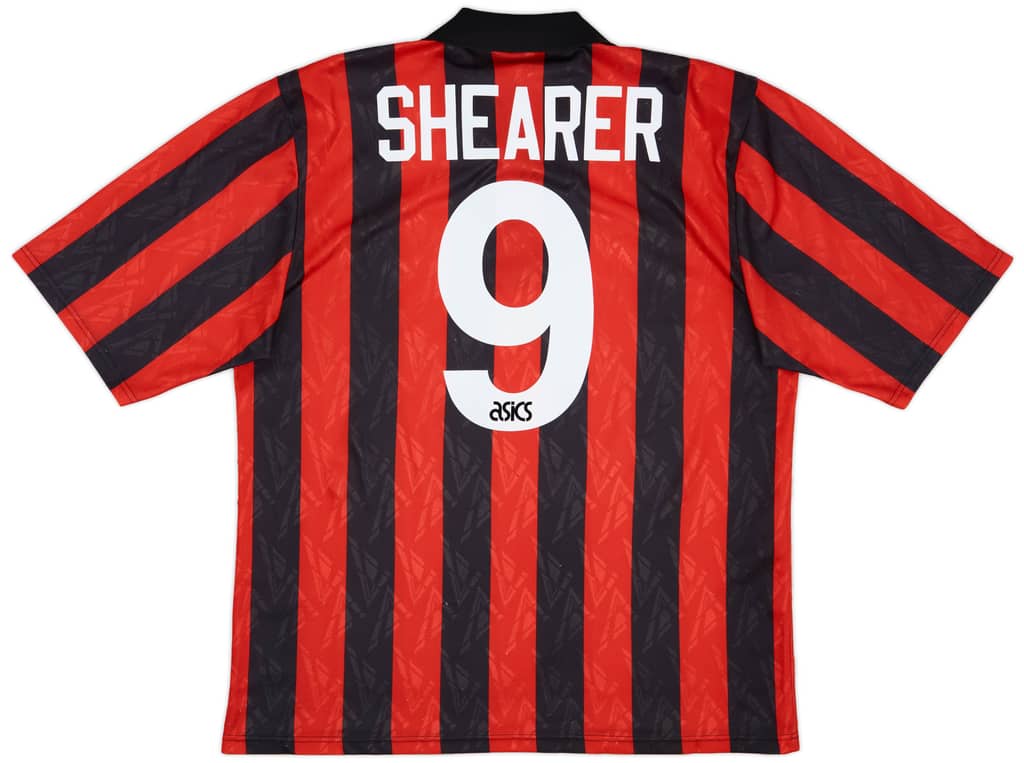 1992-94 Blackburn Away Shirt Shearer #9 - 7/10 - (L/XL)