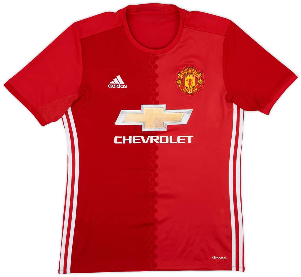 2016-17 Manchester United Home Shirt - 5/10 - (L)