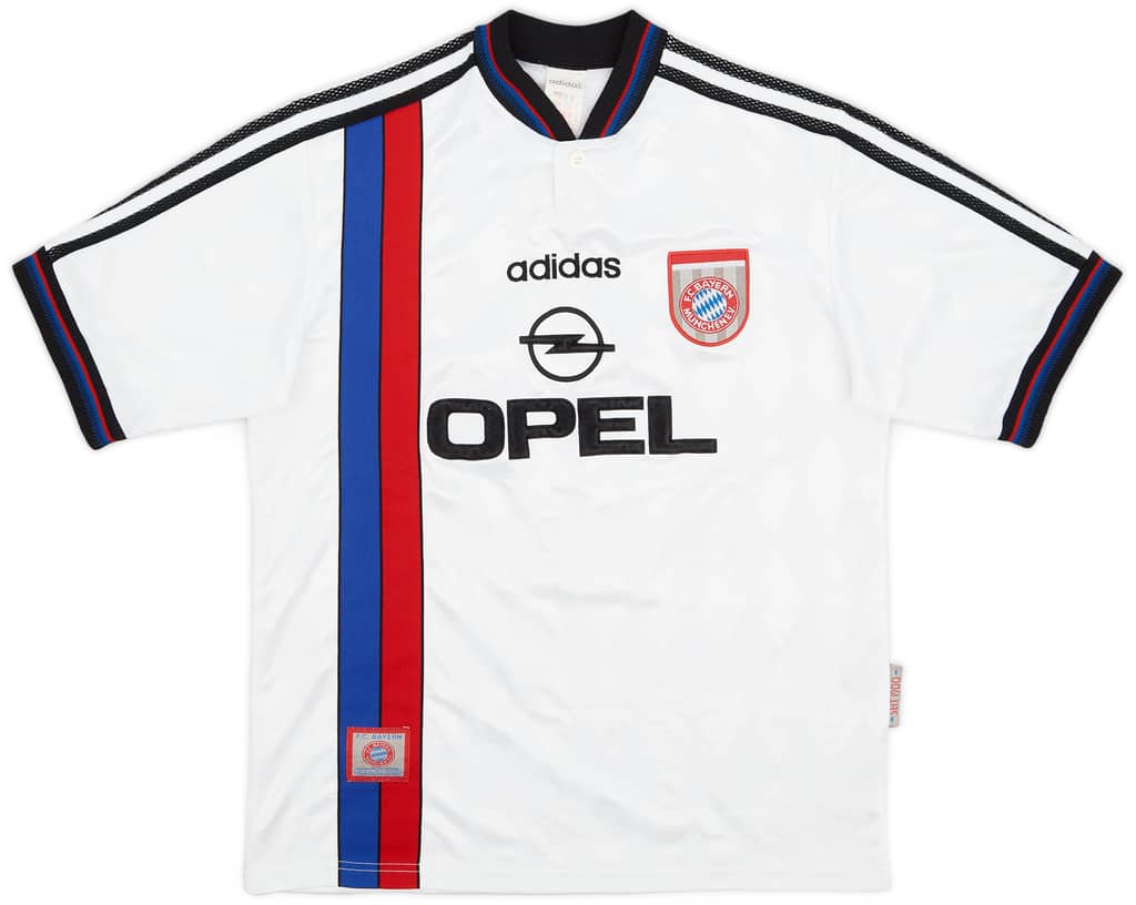 1996-98 Bayern Munich Away Shirt - 7/10 - (XL.Boys)