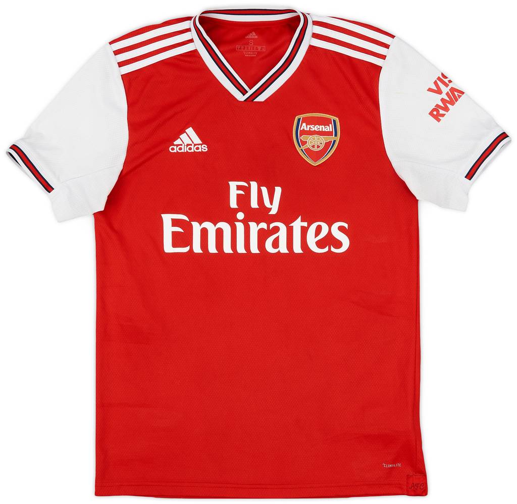2019-20 Arsenal Home Shirt Saka #77 - 8/10 - (S)