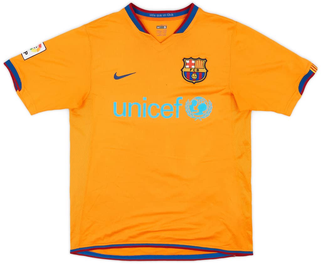 2006-08 Barcelona Away Shirt Messi #19 - 6/10 - (S)