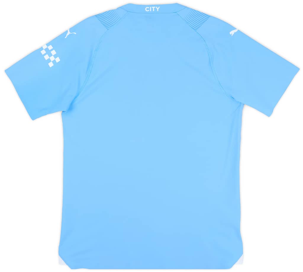 2023-24 Manchester City Player Issue Home European Shirt