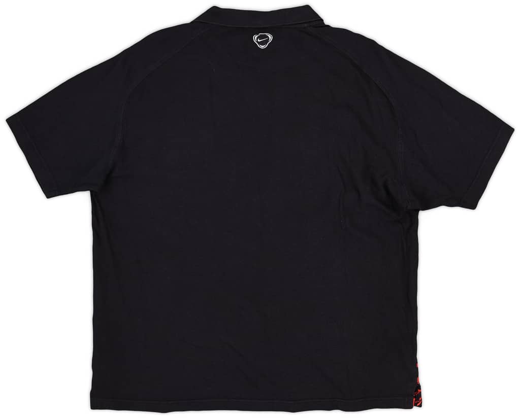 2007-08 Manchester United Nike Polo Shirt - 8/10 - (XL)