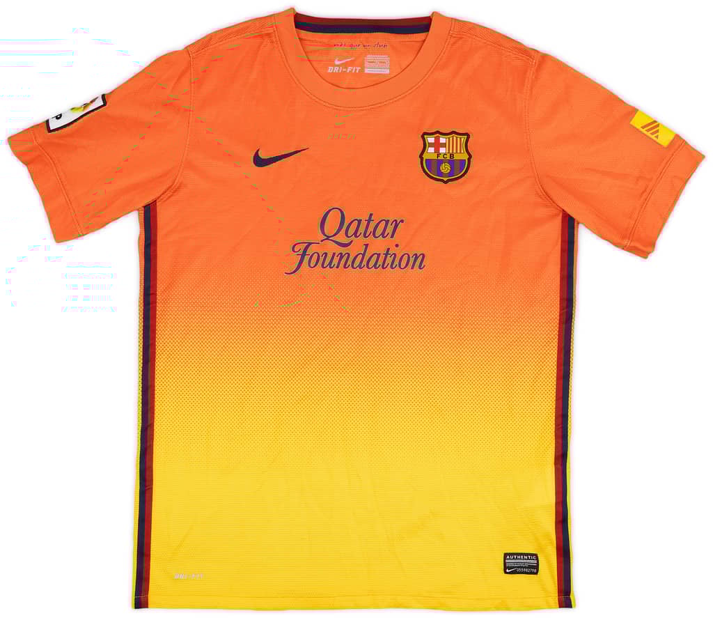 2012-13 Barcelona Away Shirt - 8/10 - (XL.Boys)