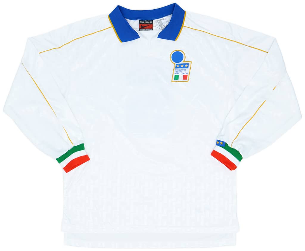 1994-96 Italy Match Issue Away L/S Shirt #6