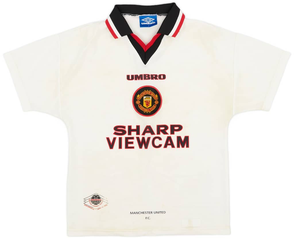 1996-97 Manchester United Away Shirt - 5/10 - (Y)
