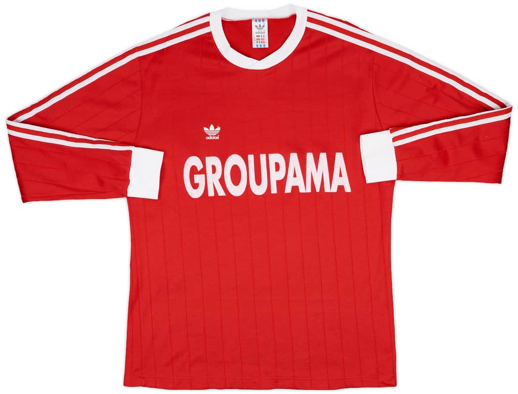 1980s Coupe de France Home L/S Shirt #5 - 10/10 - (XXL)