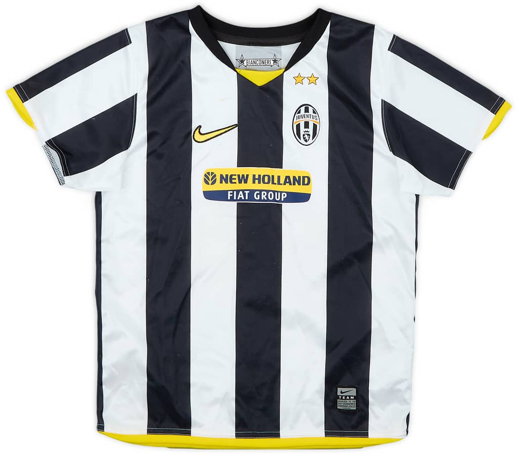2008-09 Juventus Home Shirt - 6/10 - (6-7Years)
