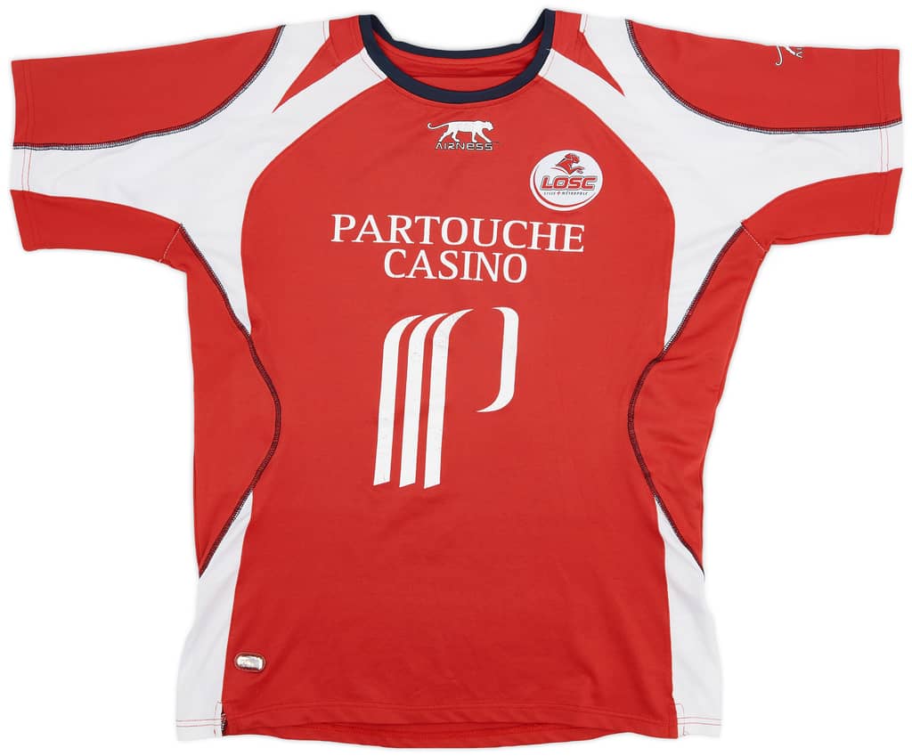 2007-08 Lille Home Shirt - 5/10 - (XL.Boys)