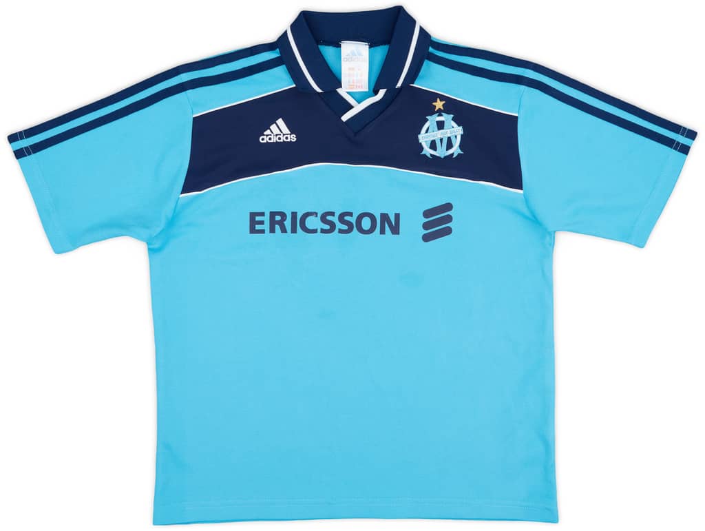 2000-01 Olympique Marseille Away Shirt - 7/10 - (M.Boys)