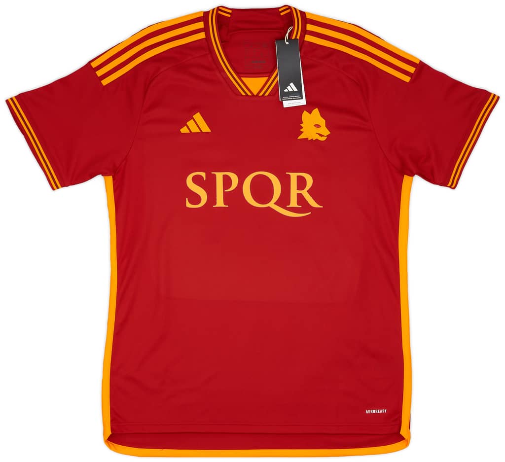 2023-24 Roma Home Shirt Lukaku #90