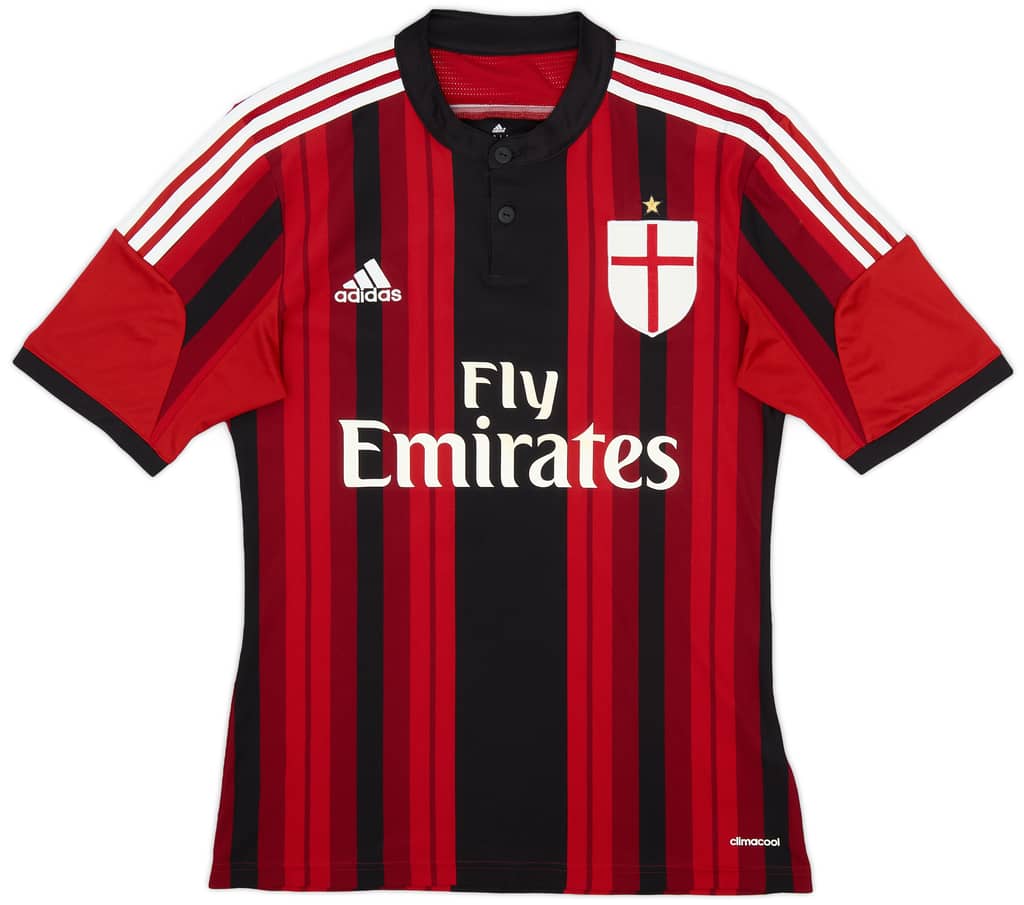 2014-15 AC Milan Home Shirt - 7/10 - (S)