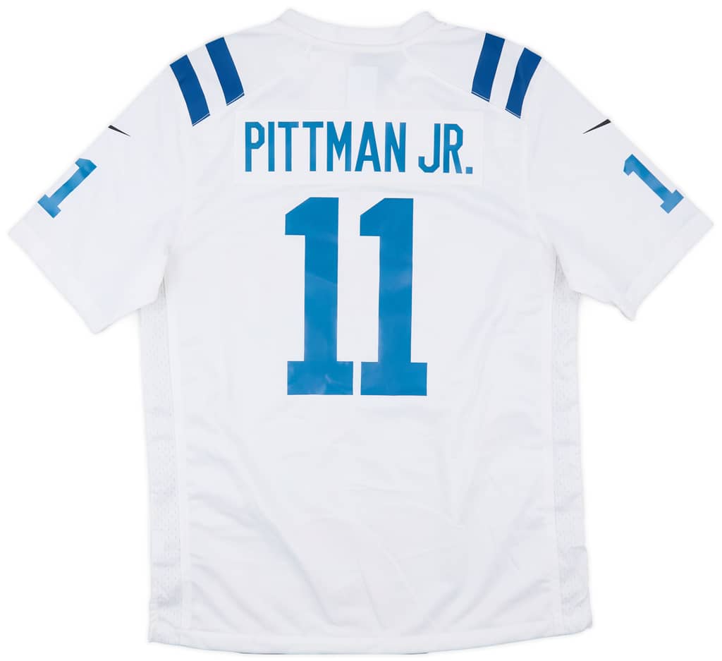 2020-24 Indianapolis Colts Pitman Jr #11 Nike Game Away Jersey (M)