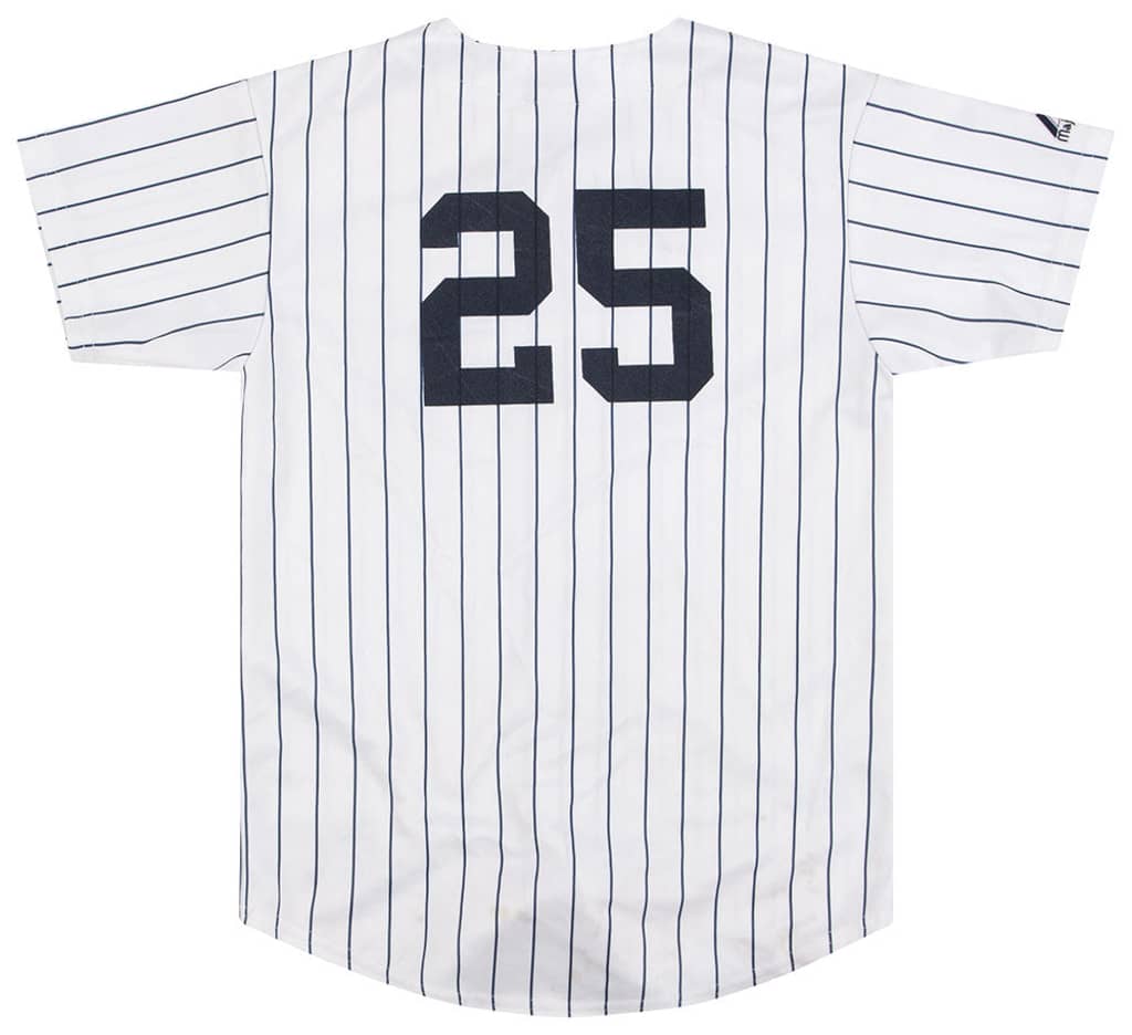 2009-14 New York Yankees Teixeira #25 Majestic Jersey (Home) Y