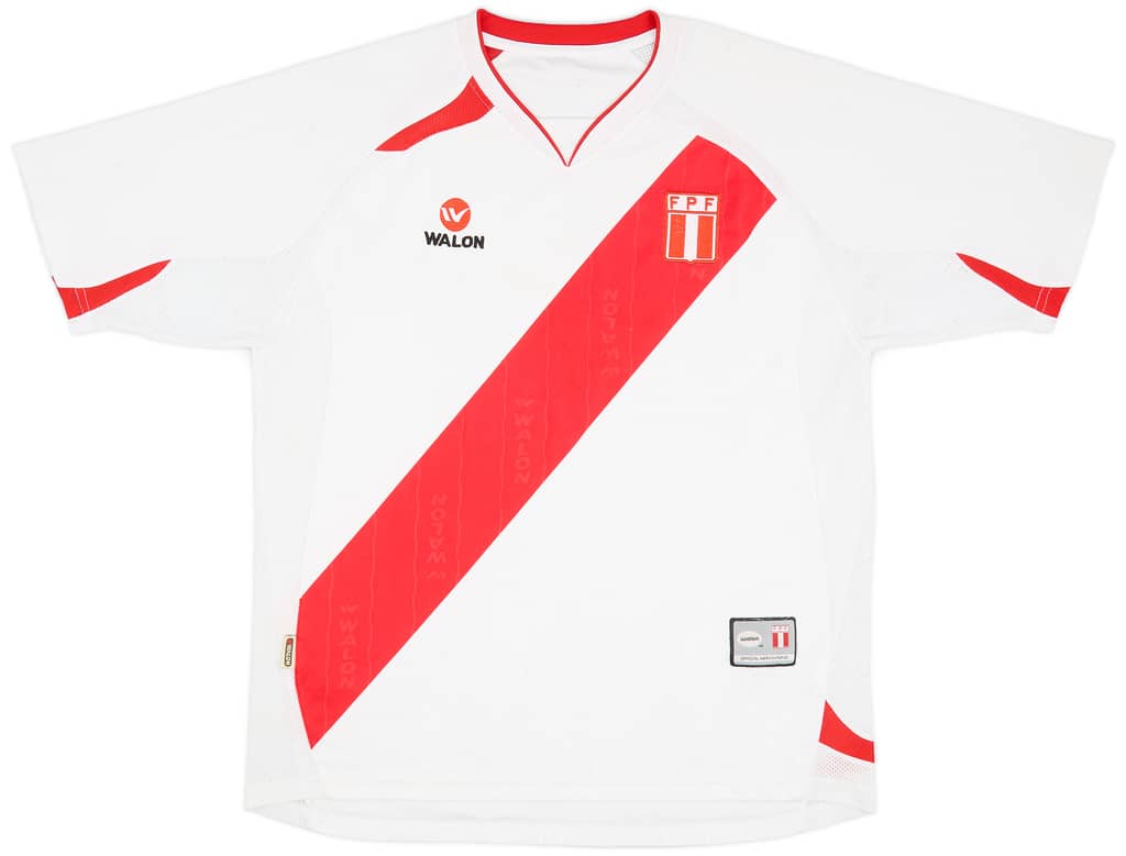 2007-09 Peru Home Shirt - 7/10 - (L)