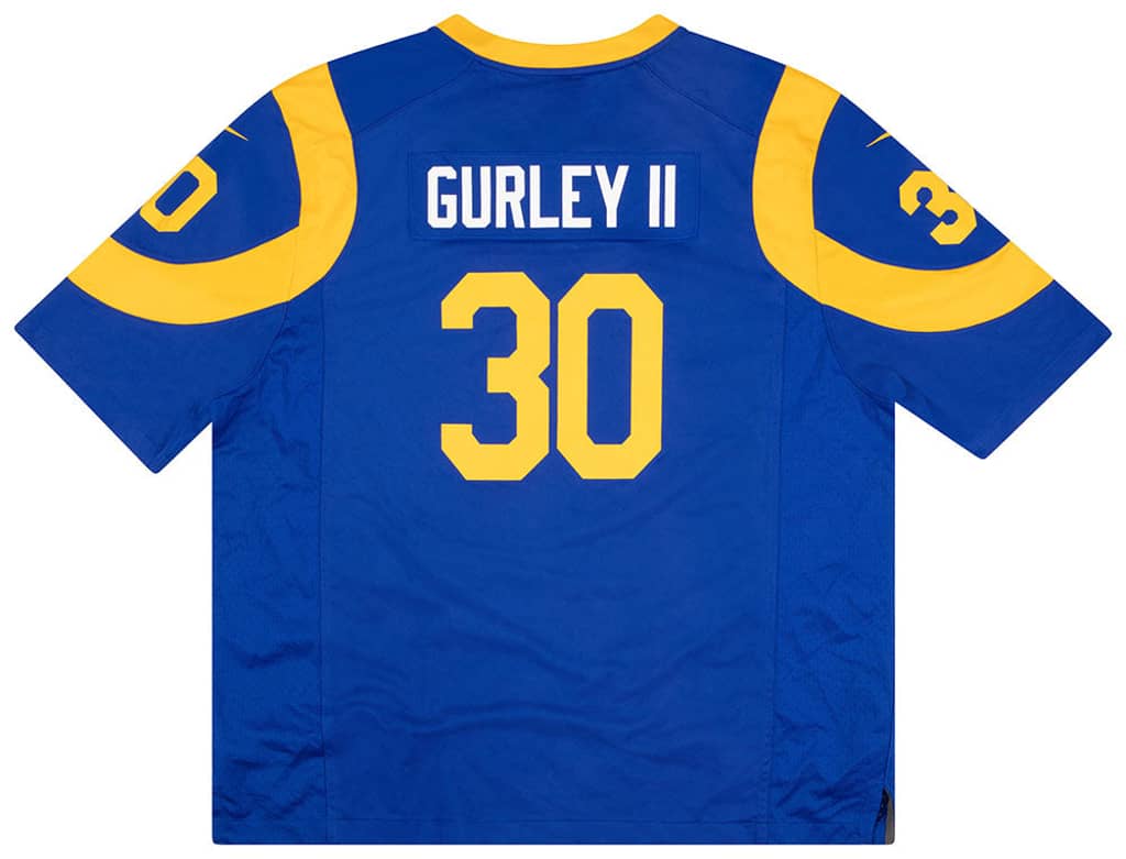 2018-19 LA Rams Gurley Ii #30 Nike Game Jersey (Home) 3XL