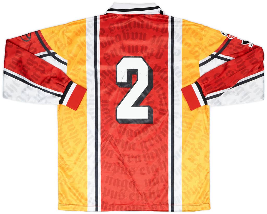 1998 Nagoya Grampus Match Issue Home Shirt #2 (Ogawa)