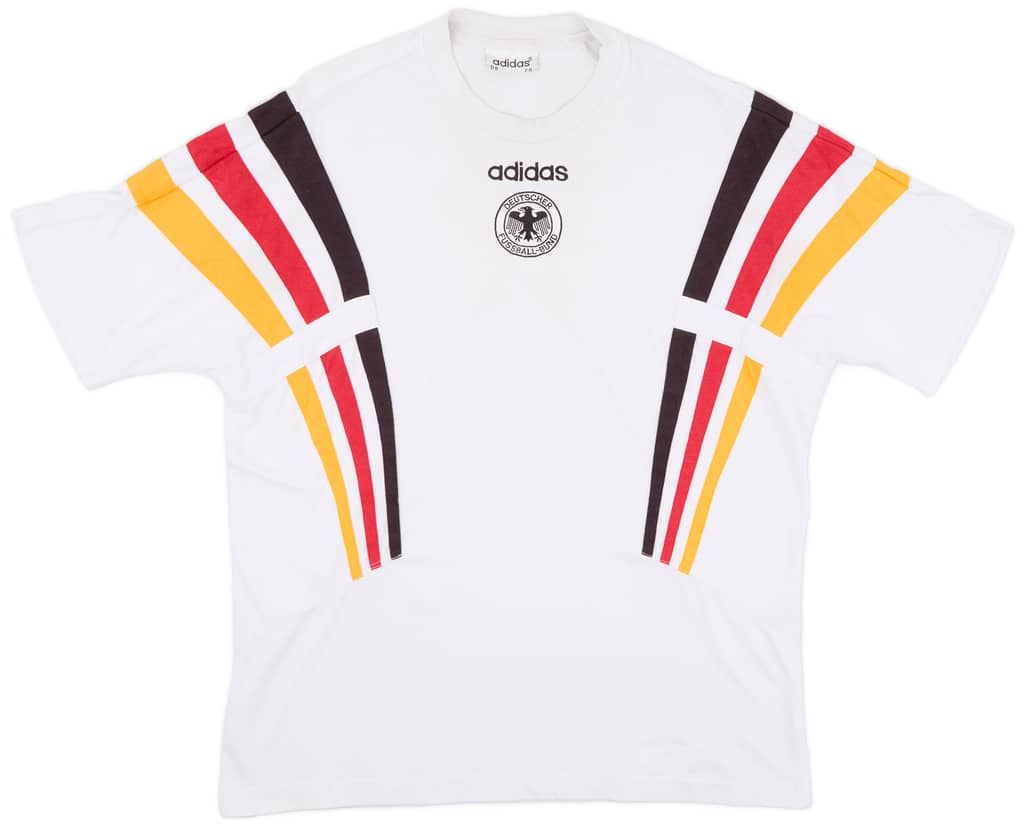 1996-97 Germany adidas Cotton Tee - 6/10 - (XL)
