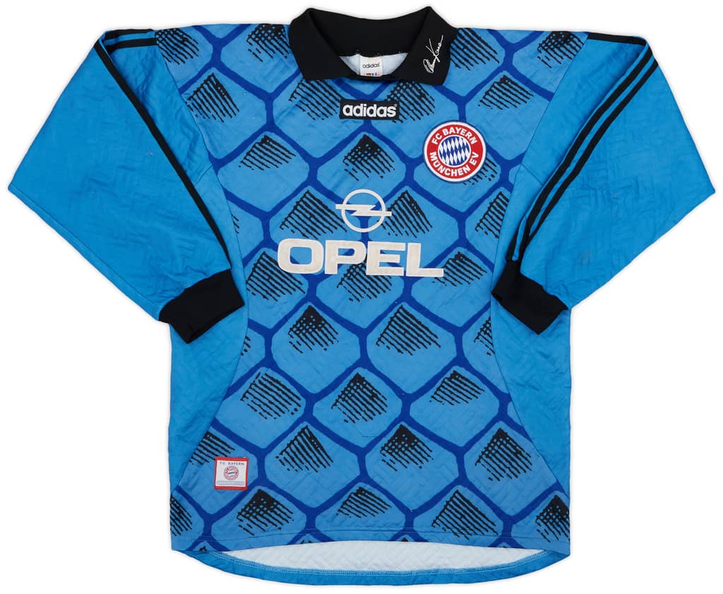 1996-98 Bayern Munich GK Shirt - 8/10 - (M)