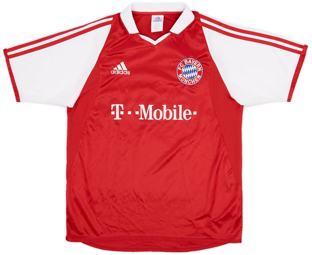 2003-04 Bayern Munich Home Shirt - 8/10 - (XL.Boys)