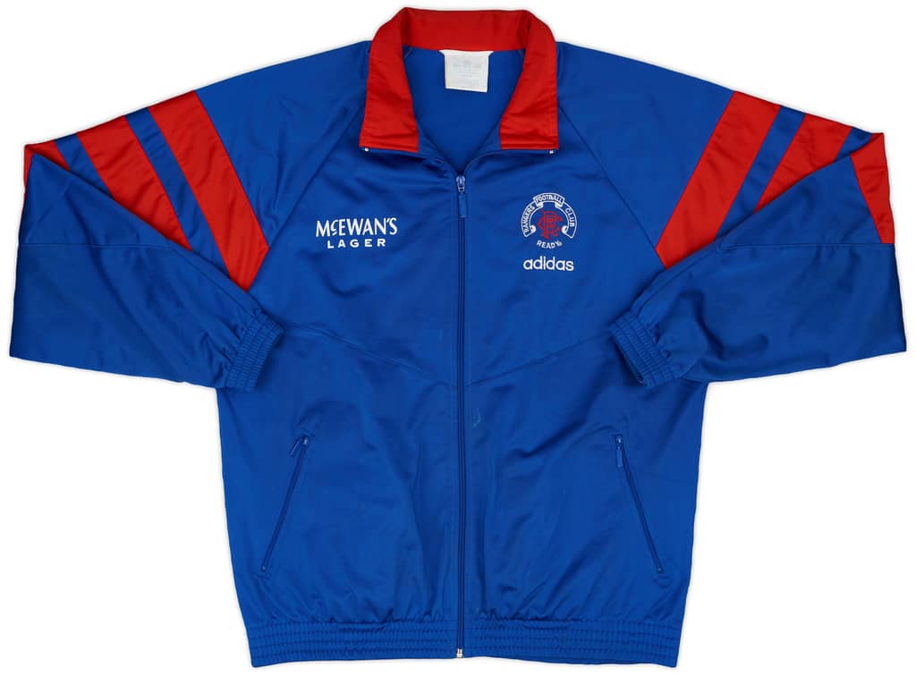 1992-94 Rangers adidas Track Jacket - 7/10 - (XL)