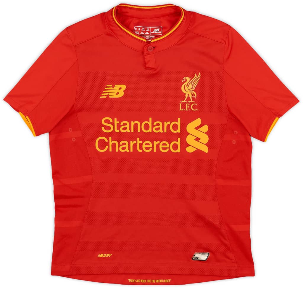 2016-17 Liverpool Home Shirt - 9/10 - (S.Boys)