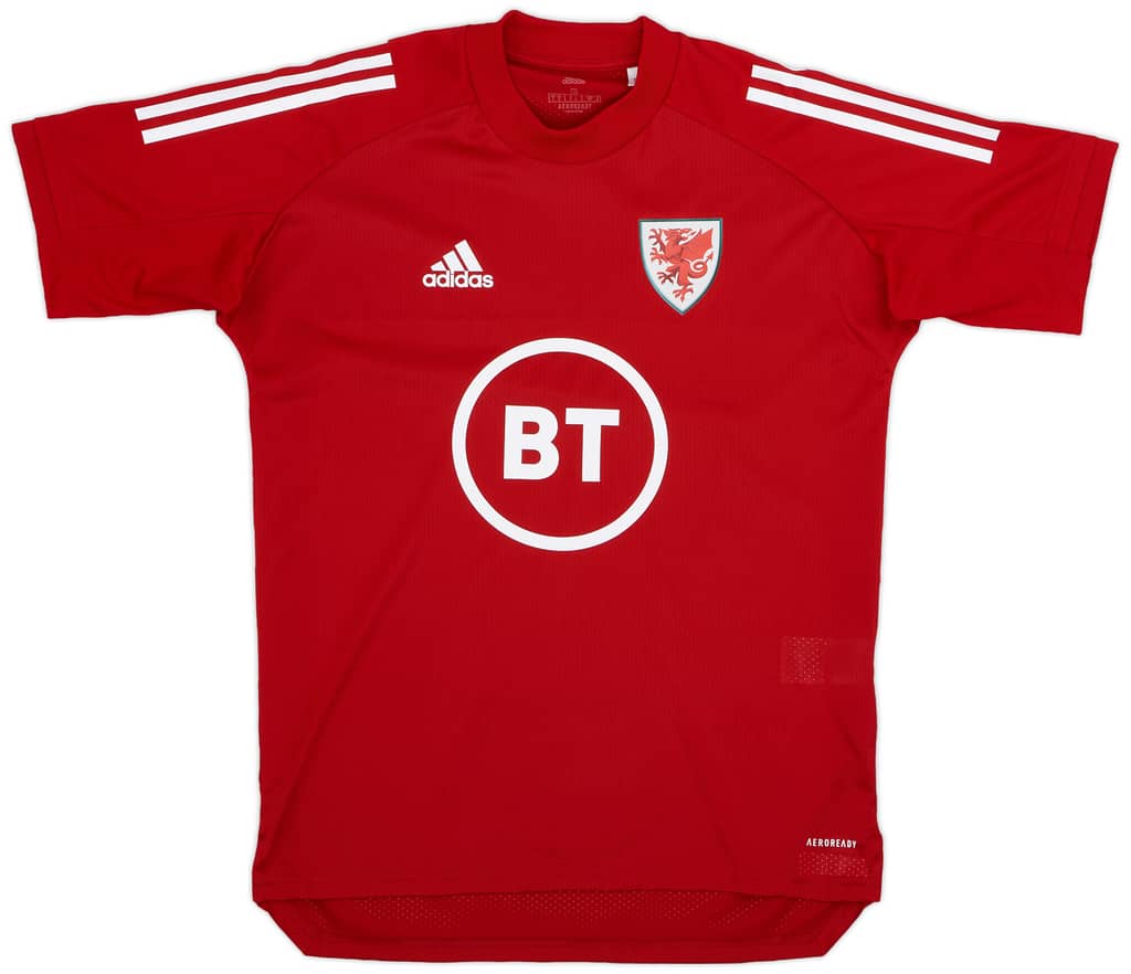 2020-21 Wales adidas Training Shirt - 9/10 - (S)