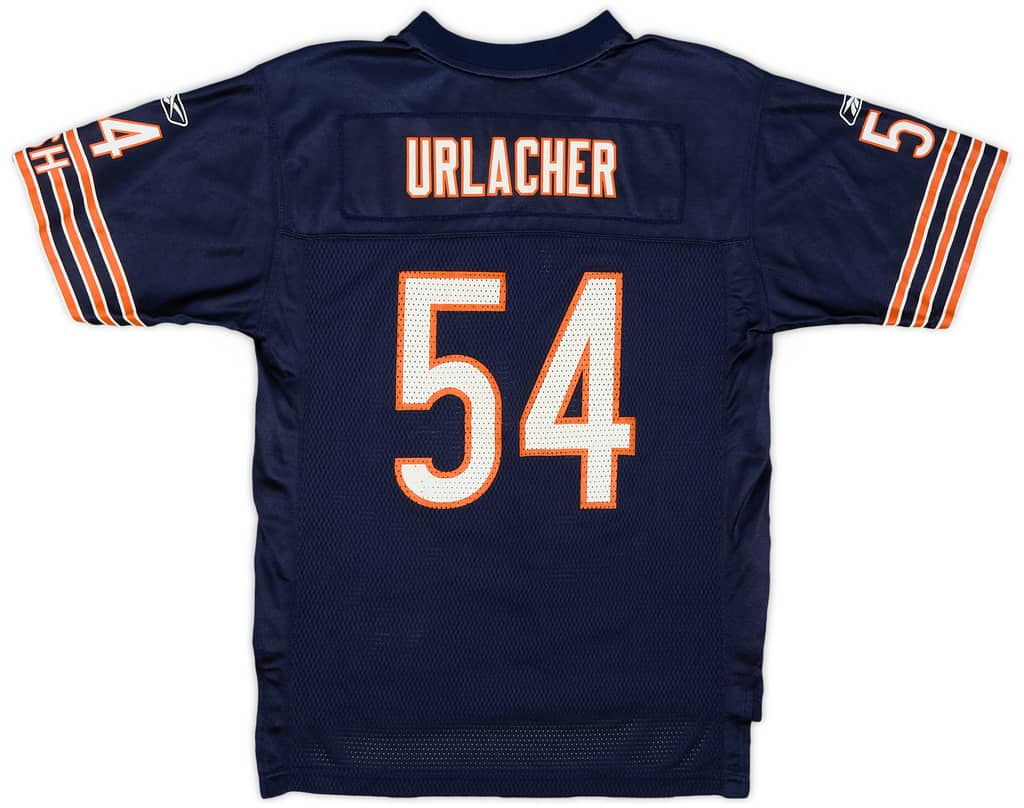 2005-06 Chicago Bears Urlacher #54 Reebok On Field Home Jersey - 9/10 - (L.Boys)