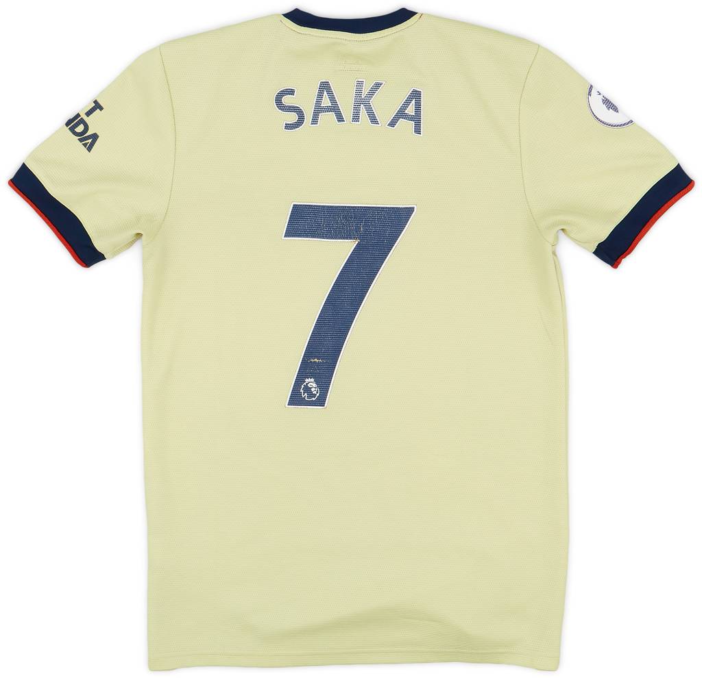 2021-22 Arsenal Away Shirt Saka #7 - 5/10 - (S)