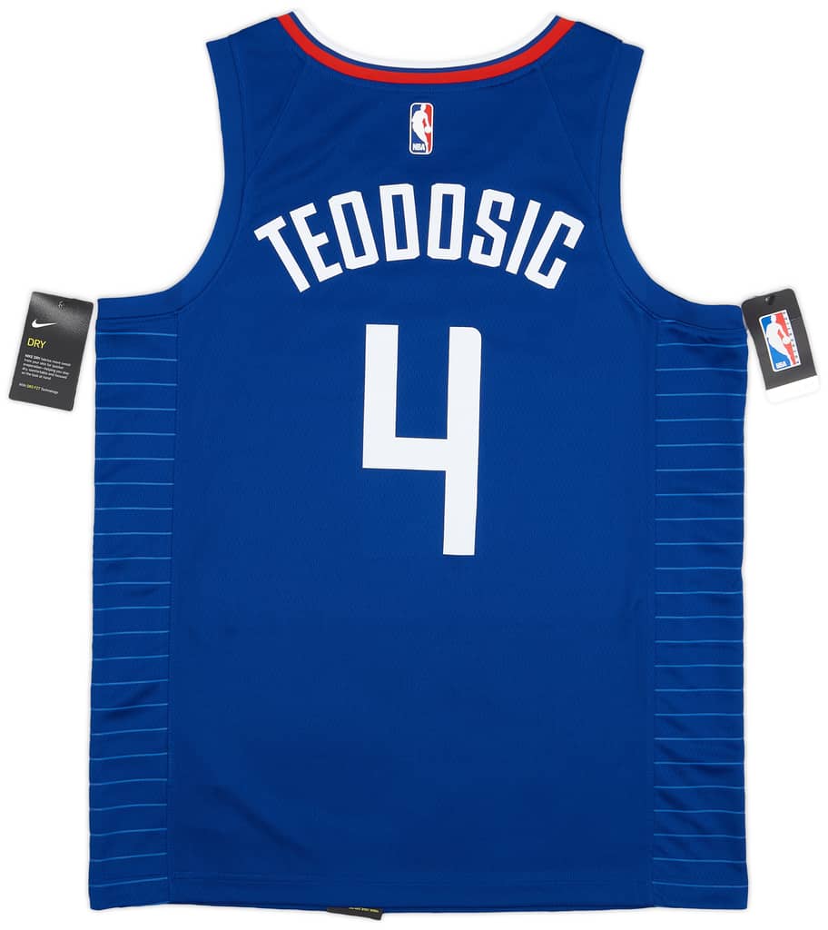 2017-19 LA Clippers Teodosic #4 Nike Swingman Away Jersey (L)