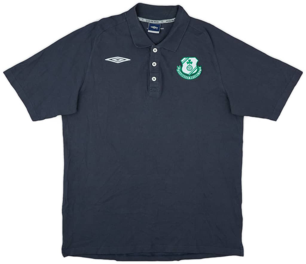 2004-05 Shamrock Rovers Umbro Polo Shirt - 9/10 - (XL)