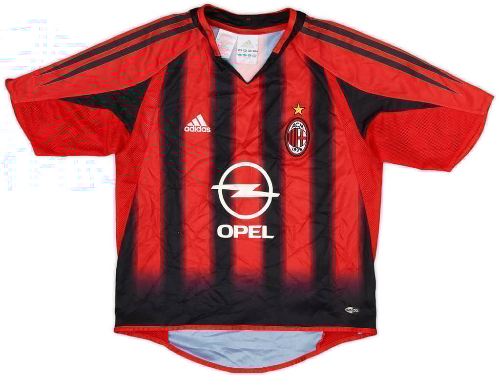 2004-05 AC Milan Home Shirt - 8/10 - (S.Boys)
