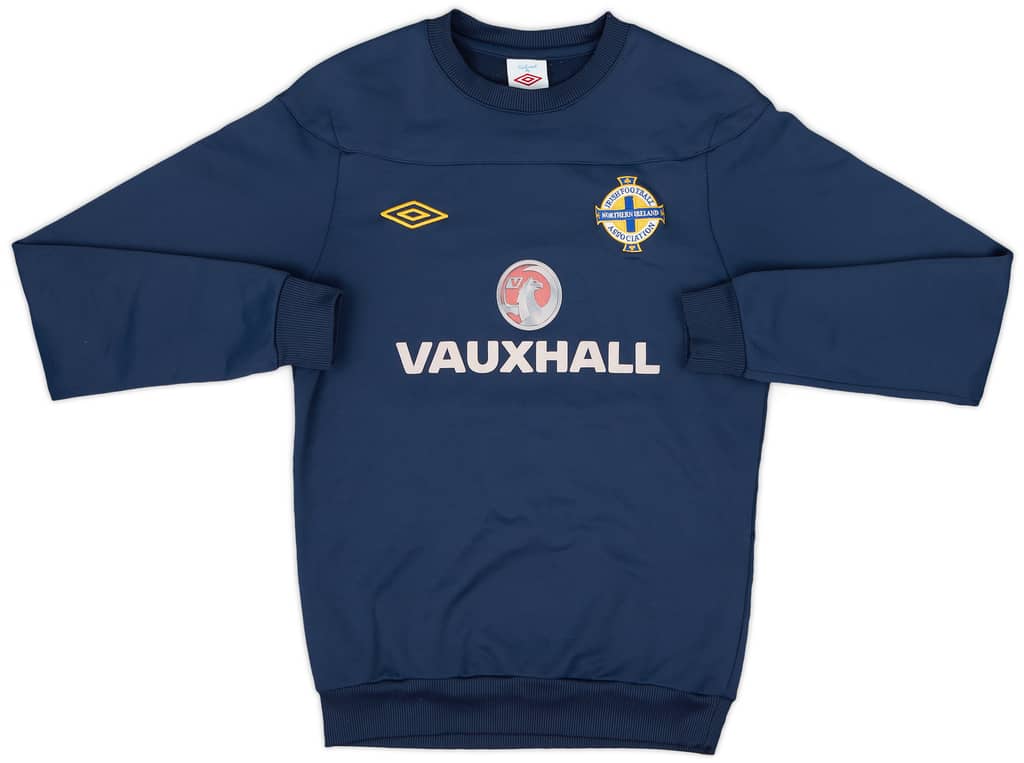 2010-12 Northern Ireland Umbro Training Sweat Top - 5/10 - (S)