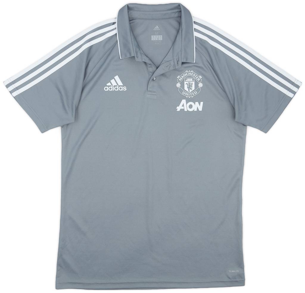 2016-17 Manchester United adidas Polo Shirt - 9/10 - (M)