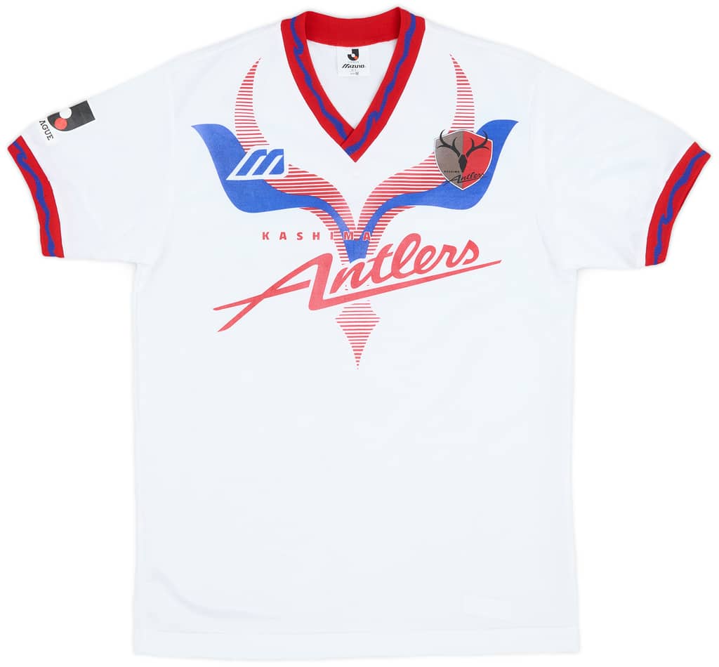 1993-95 Kashima Antlers Mizuno Training Shirt - 8/10 - (M)
