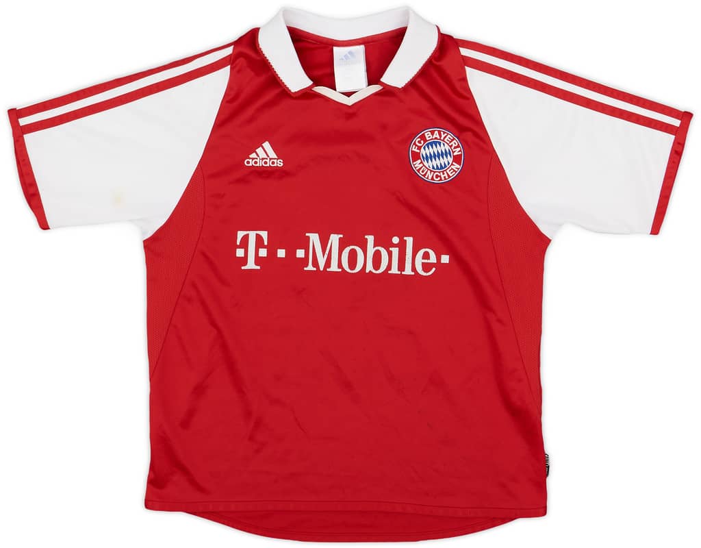 2003-04 Bayern Munich Home Shirt Santa Cruz #24 - 5/10 - (M.Boys)