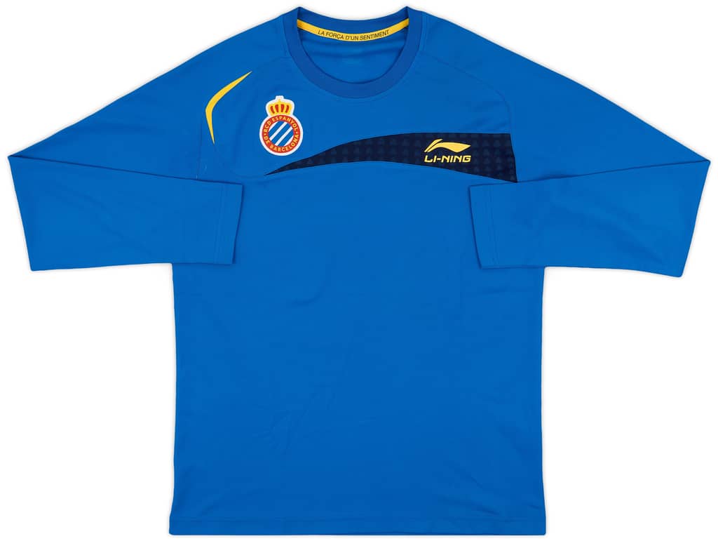 2011-12 Espanyol Li-Ning Training L/S Shirt - 8/10 - (L)